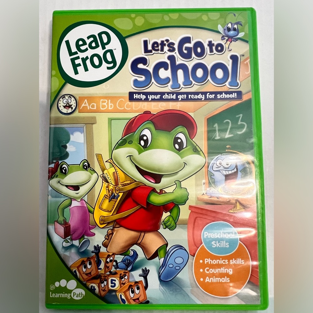 Leap Frog Let’s Go to School DVD